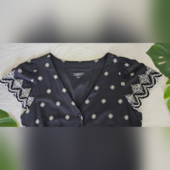 Loft Embroidered Romper - Picture 8 of 13